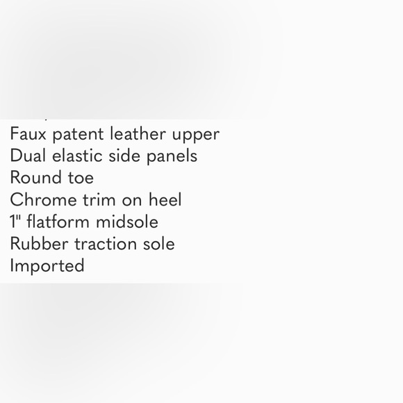 EUC Darling White Patent Leather loafers with black lug soles - Picture 10 of 10